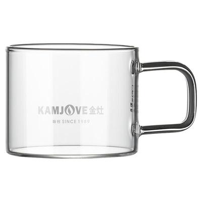 金灶茶杯耐热玻璃杯家用透明水杯