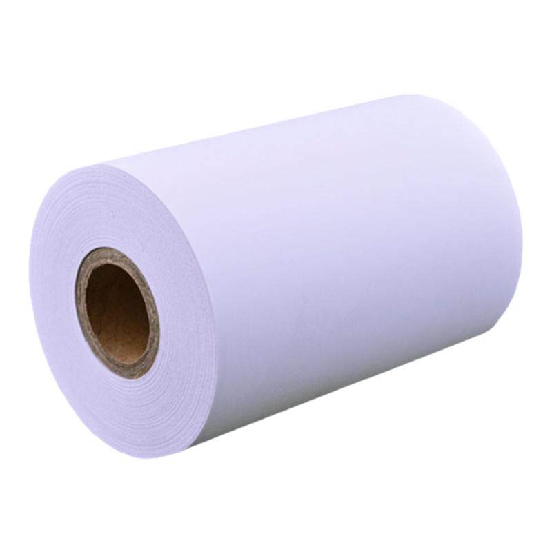 多客打印纸110*80热敏纸110mm热敏彩色小票挽联秦医疗记录纸丝致医云打印机纸110x100电子票据商陆花大卷纸业