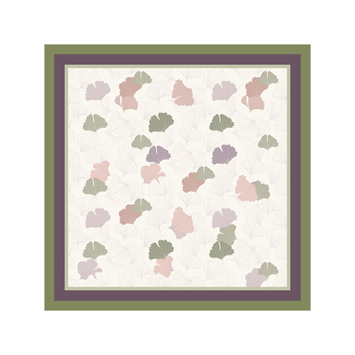 100%桑蚕丝丝巾64中方巾代写贺卡