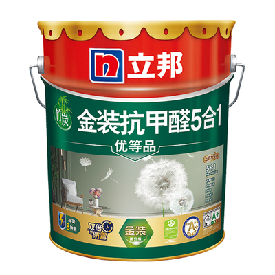 立邦漆内墙乳胶漆抗甲醛五合一