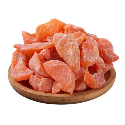 水蜜桃干盐津桃肉500g罐装无核桃子干果蜜饯果脯酸甜即食小零食