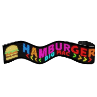 恶魔之眼车灯眨眼车贴柔性LED显示屏软屏电子广告牌防水商店店招