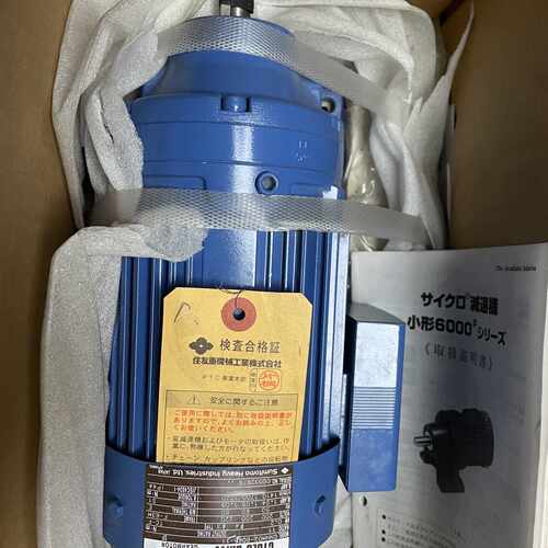 议价-住友减速机0.2KW4极电机 速比11 轴头16-可维修