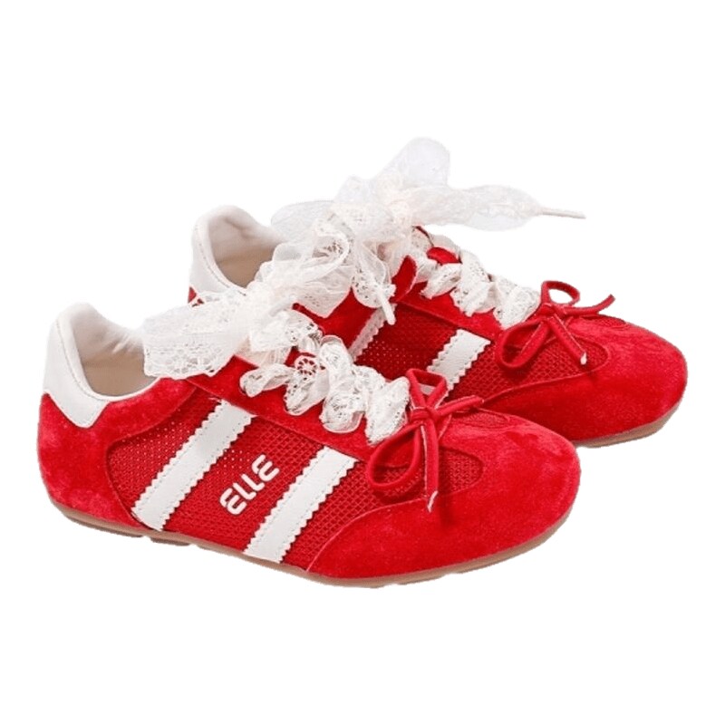 ELLEKIDS女童运动鞋软底儿童鞋