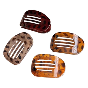 2025新款鲍鱼抓夹女后脑勺鸭嘴夹高级感扁平盘发夹头饰马尾夹发卡