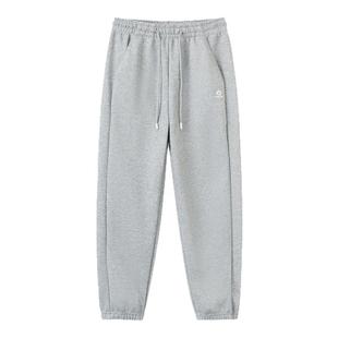 快鱼女士休闲裤2026年春季新款休闲百搭束脚裤宽松舒适松紧腰卫裤