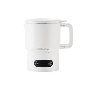 olayks立时全钢便携式烧水壶折叠电热水壶旅行必备神器出差保温杯