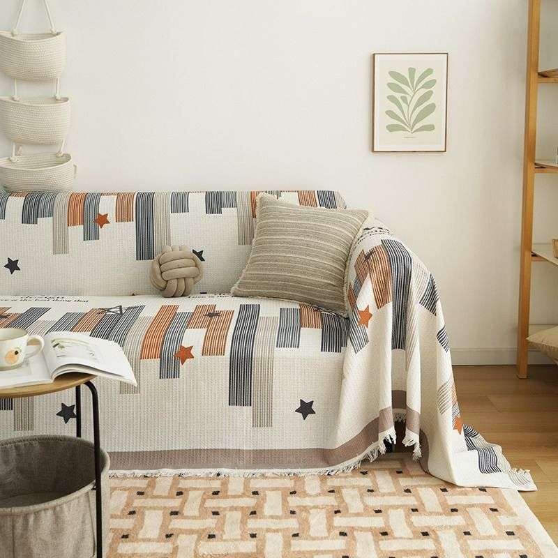 沙发盖布巾防滑盖罩包垫子2024通用全靠背年套巾毯沙发坐垫四季盖