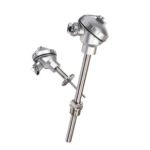 PT100铂热电阻温度传感变送器防爆420ma耐高温防水探头卡盘高精度