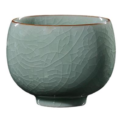 廷怀窑陶瓷品茗汝州开片个人茶杯