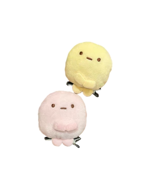 日系角落毛绒团子发夹可爱发饰