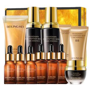 贝玲美传明酸多元胜肽尊享十二件套补水抗皱紧致护肤套装官网正品