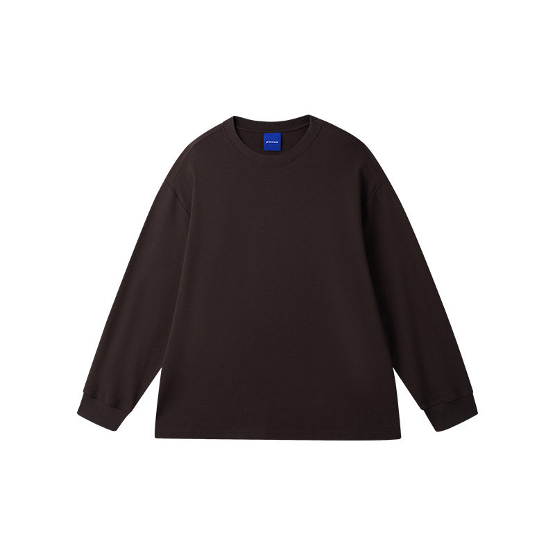 迪卡侬运动休闲男士棉感舒适长袖