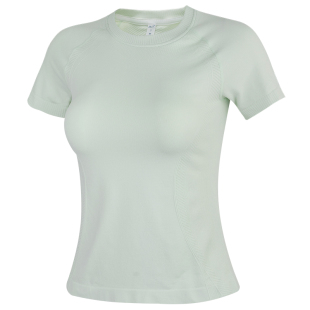 健身女孩薄款速干瑜伽服短袖修身弹力运动上衣夏季普拉提跑步T恤