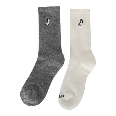 耐克男女中筒两双装毛巾底运动袜