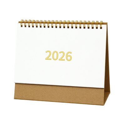 2026年台历创意简约日历定制logo