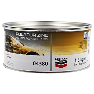 金鹰04380耐高温原子灰汽车钣金灰工业合金进口腻子粉可耐温480度