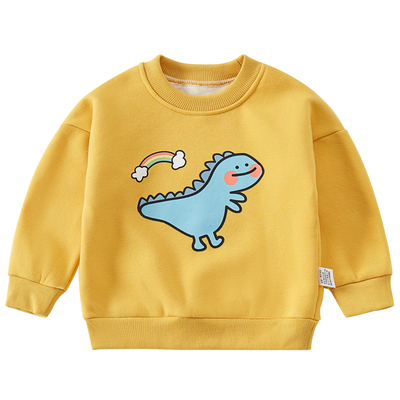 宝宝卫衣秋冬舒适薄绒