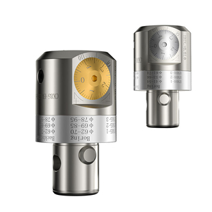 美日精镗刀头铣床镗床加工中心数控微调头精密粗镗可调式镗孔刀杆