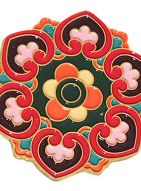 敦煌研究院藻井胸针徽章