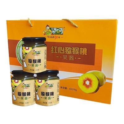 苍溪红心猕猴桃果酱218g*6瓶