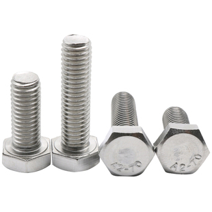 1/4 5/16 3/8 1/2 5/8 7/8外六角螺丝304不锈钢BSW英美制六角螺栓