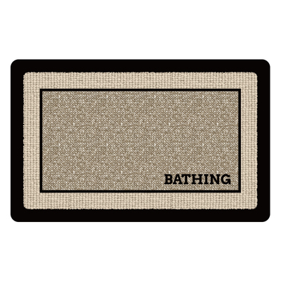 X浴室防滑地垫卫生间吸水脚垫硅藻泥厕所门口垫子洗手间防水地毯