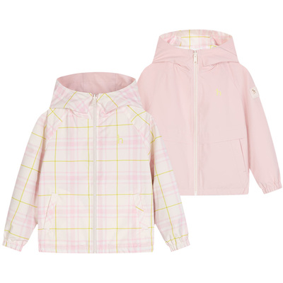 hazzys男女童两面穿夹克