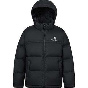 骆驼火山羽绒服2.0女装冬季2025加绒保暖面包情侣同款外套男