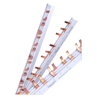 德力西汇流排空气开关接线排端子2P3P4P63ADPN漏电短路器接地紫铜