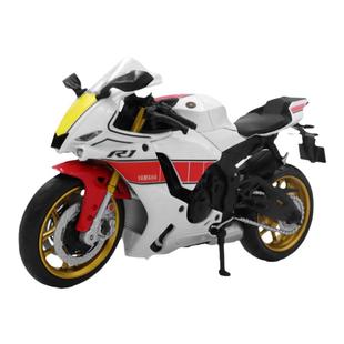 仿真1:12雅马哈YZF-R1M摩托车合金机动车模型儿童玩具车收藏摆件