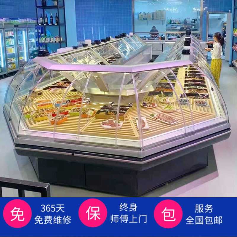 熟食柜超市凉菜卤菜鸭脖冷藏柜商用串串烧烤保鲜柜饭店点菜展示柜