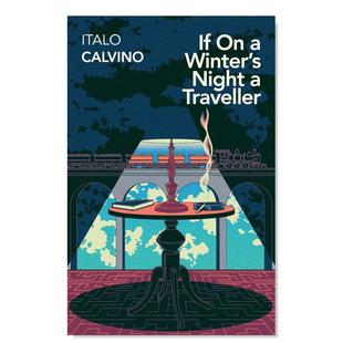 【现货】如果在冬夜 一个旅人英文文学小说进口原版外版书简装If on a Winter's Night a Traveller Italo Calvino Vintage (UK)