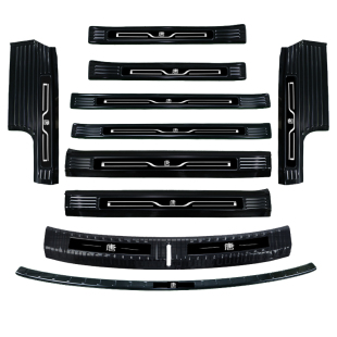 18-25款比亚迪唐DMI门槛条迎宾踏板改装装饰配件后备箱护板荣耀版