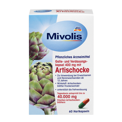德国mivolis朝鲜薊胆汁胶囊