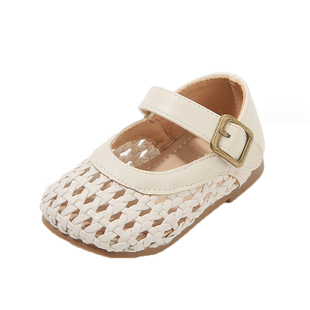 2026新款女宝宝凉鞋小童公主镂空透气夏季婴儿鞋子防滑软底学步鞋