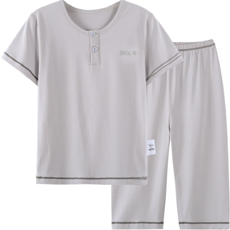 迪士尼轻薄女童短袖中裤家居服