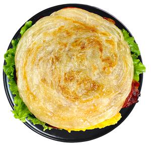 正宗台湾手抓饼葱香味面饼115g50片商用大饼家庭装早餐千层煎饼