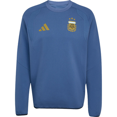 Adidas/阿迪达斯正品2025冬季款男士日常圆领套头足球卫衣JZ6315