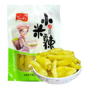 成星绿小米辣泡椒小包装128gx10袋野山椒泡辣白下饭菜泡椒小零食