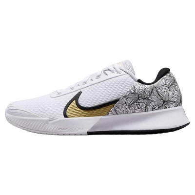 耐克男女同款硬地网球鞋白色