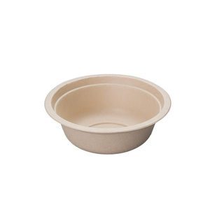 一次性碗纸碗家用饭碗餐具加厚餐盒户外露营碗筷食品级套装可降解