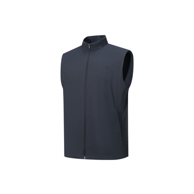 GOLF时尚简约挺阔立领无袖马甲