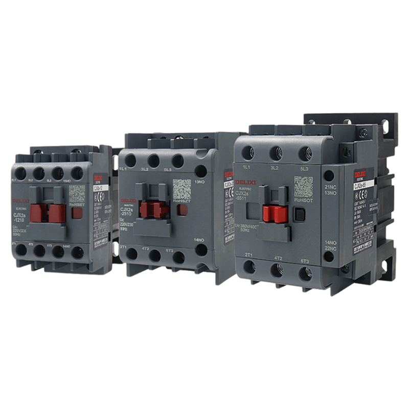 德力西CJX2S-1210交流接触器220V三相380V1810 2510 3210单相6511
