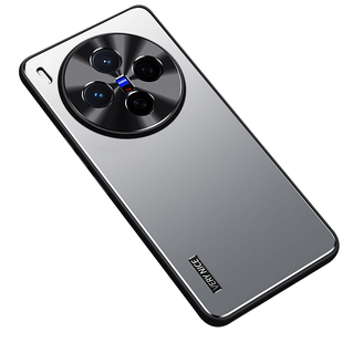 vivox300手机壳新款vivoxx300pro金属全包防摔X300男硅胶软边曲面屏磨砂铝合金外壳商务保护套适用于x3oo