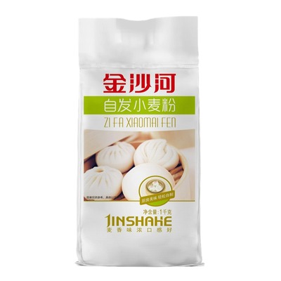 金沙河自发面粉自发粉包子馒头面粉自带酵母袋装通用面粉批发正品