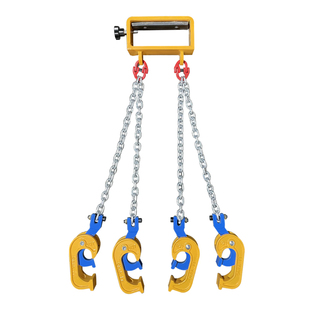 法兰款油桶吊钳吊钩吊具吊夹起重钳叉车专用油桶夹具抓钩双链夹子