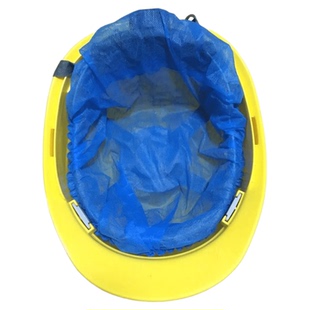 工地安全帽一次性内衬透气衬帽吸汗垫通用头盔内胆帽衬无纺布头套