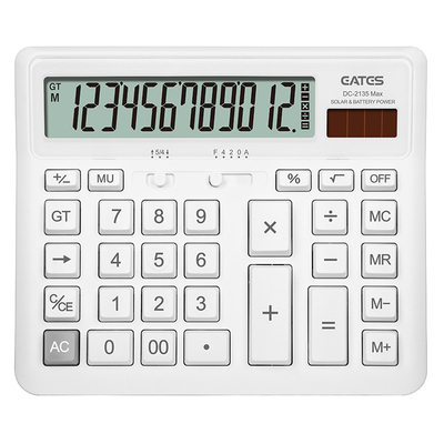 正品伊达时计算器桌面12位数键盘