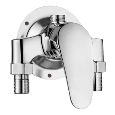 全铜明装冷热混水阀太阳能热水器